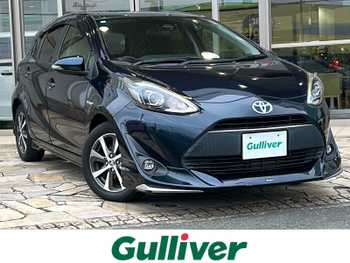 トヨタ アクア G ソフトレザーセレクション 純正ナビ Bカメ 革シート クルコン ETC