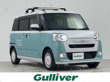 ダイハツ ムーヴ キャンバス ストライプス G 禁煙車 純正9型ナビTV 両側電動スライド