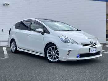 トヨタ プリウス α G ツーリングセレクション 社外ナビ ETC スカイルーフ クルコン