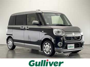 ダイハツ ムーヴ キャンバス G メイクアッフ SA Ⅱ 禁煙車 純正8型ナビTV 両側電動スライド