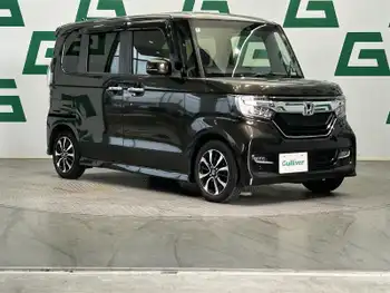 ホンダ Ｎ ＢＯＸ カスタム G L ホンダセンシング ナビ 片側パワスラ 追従クルコン ETC LED