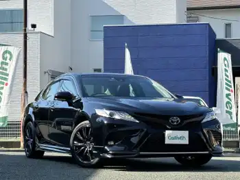 トヨタ カムリ WSレザーパッケージ サンルーフ TRDエアロ HUD BSM 黒レザー