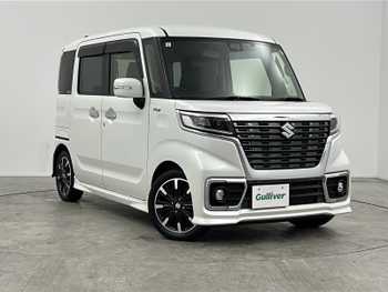 スズキ スペーシア カスタム HYBRID XS ターボ 禁煙車 純正DA 衝突軽減 両側電動 クルコン