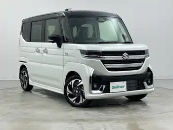 スズキ スペーシア カスタム HYBRID XS 純正ディスプレイオーディオ 両側パワスラ