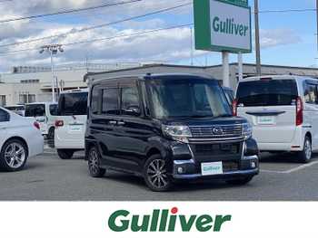 ダイハツ タント カスタム X トップED SAⅡ 純正8型ナビ TV 夏冬タイヤ 衝突軽減