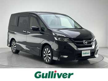 日産 セレナ ハイウェイスター 純正9型ナビ 後席モニター 全方位 ETC LED