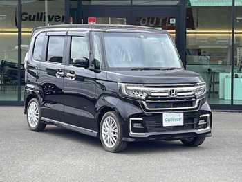 ホンダ Ｎ ＢＯＸ カスタム L ターボ 純正ナビ　ETC　パワースライドドア　KAS