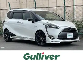 トヨタ シエンタ ハイブリッド G 純正エアロ純正 SDナビ 後席モニタ　セーフ