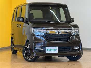 ホンダ Ｎ ＢＯＸ カスタム G L ターボ ホンダセンシング 純正8型ナビ Bカメラ 両側電動ドア LED ETC