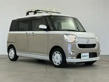 ダイハツ ムーヴ キャンバス X ブラックアクセント リミテッド SAⅢ HDDナビ パノラマモニター 衝突回避支援