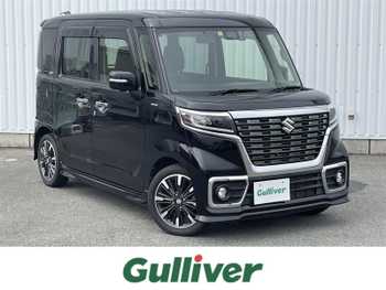 スズキ スペーシア カスタム HYBRID XS ターボ 全周囲カメラ ナビTV 両電動ドア 衝突軽減