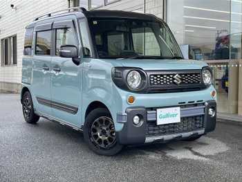 スズキ スペーシア ギア HYBRID XZターボ 社外ディスプレイオーディオ 社外ホイール