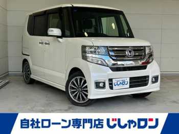 ホンダ Ｎ ＢＯＸ カスタム G ターボ Lパッケージ Pスタート ナビ BT接続 Bカメラ パワスラ