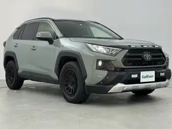 トヨタ ＲＡＶ４ アドベンチャー ムーンルーフ レザーシート 社外メモリナビ