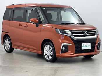 スズキ ソリオ HV MZ ワンオーナー 4WD 純正ナビ 全方位カメラ