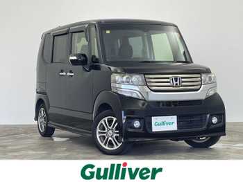 ホンダ Ｎ ＢＯＸ カスタム SSパッケージ 禁煙車 純ナビ Bカメラ 両側パワスラ ETC