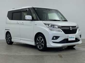 スズキ ソリオ バンディット HV MV 1オーナー 純正8型ナビ 全周囲カメラ LED