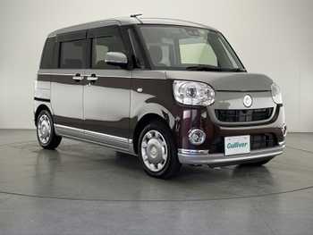 ダイハツ ムーヴ キャンバス G ブラックインテリア リミテッド SAⅢ 禁煙車 社外ナビTV 両側電動スライドドア