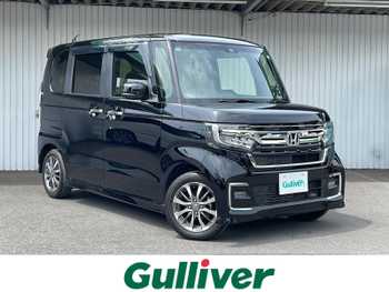 ホンダ Ｎ ＢＯＸ カスタム L メモリナビフルセグ Bカメラ ETC 両側Pスラ