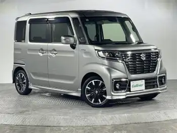 スズキ スペーシア カスタム HYBRID XS 禁煙車 両パワスラ 衝突軽減システム