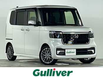 ホンダ Ｎ ＢＯＸ カスタム ターボ 9型ナビ 衝突軽減 追従クルコン 両側電動