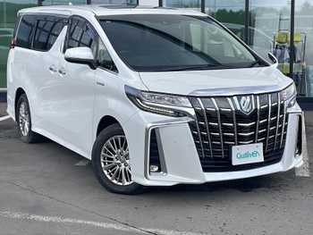 トヨタ アルファードハイブリット SR Cパッケージ サンルーフ 衝突軽減 クルコン 天吊モニタ
