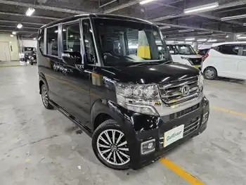 ホンダ Ｎ ＢＯＸ カスタム G ターボ Lパッケージ ワンオーナー 純正ナビ Bカメラ クルコン