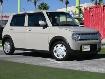 スズキ ラパン L 衝突軽減 純正ナビ TV BT シートヒーター