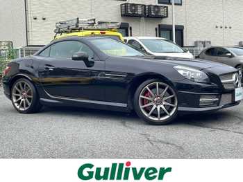 メルセデス・ベンツ ＳＬＫ２００ MT AMG スポーツPKG MT車 黒革 ナビ バックC PIECHAマフラー