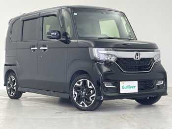 ホンダ Ｎ ＢＯＸ カスタム G L ターボ ホンダセンシング 禁煙 純正8型ナビ 温シート 両側電動