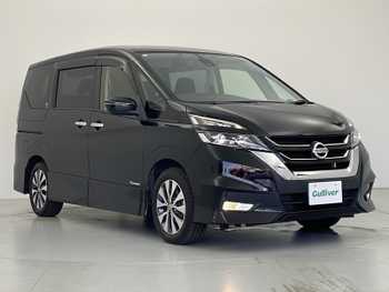 日産 セレナ ハイウェイスター プロパイロットED 純正9型ナビ 天吊モニター ミラ-型ドラレコ