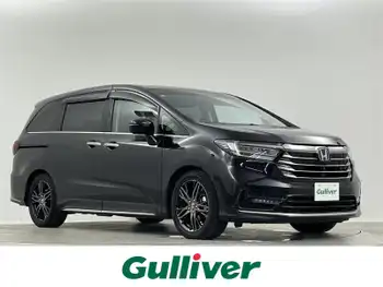 ホンダ オデッセイ ハイブリッド e:HEVアブソルート EX 禁煙 純正9型ナビ 後席 BSM 両側電動 ETC