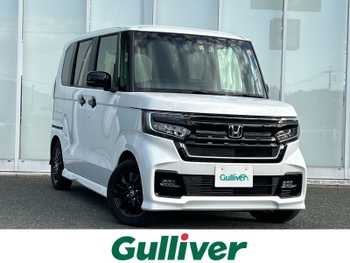 ホンダ Ｎ ＢＯＸ カスタム L スタイル+ブラック 9型ナビ Bカメラ 両側パワスラ 無限マット