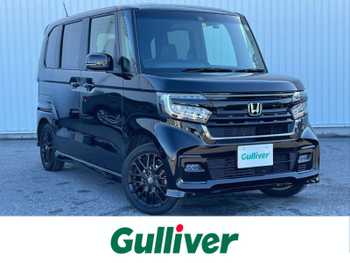 ホンダ Ｎ ＢＯＸ カスタム L ターボ スタイル+ブラック ナビ フルセグ 衝突軽減 バックカメラ ETC