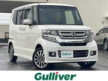 ホンダ Ｎ ＢＯＸ G ターボ Lパッケージ 純正ナビ/シートヒーター/両側電動ドア/ETC