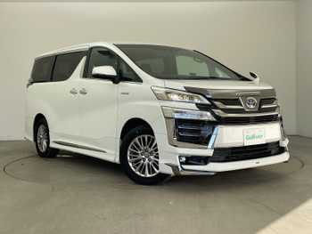 トヨタ ヴェルファイア ハイブリット Z ゴールデンアイズ モデリスタ ナビ フリップダウン 衝突軽減