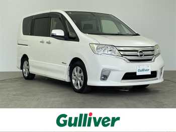 日産 セレナ ハイウェイS G Sハイブリッド 両側パワスラ/純正AW・ナビ/ハーフレザー