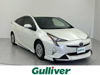 トヨタ プリウス Sセーフティプラス 純正ナビ TV Bカメラ HUD 社外エアロ LED