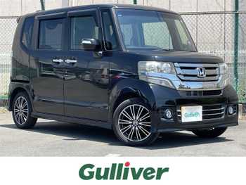 ホンダ Ｎ ＢＯＸ カスタム G Lパッケージ 純正ナビ バックモニター 片側電動ドア