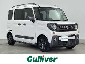 スズキ スペーシア ギア HYBRID XZターボ ナビ 衝突軽減 追従走行 ETC 全方位カメラ