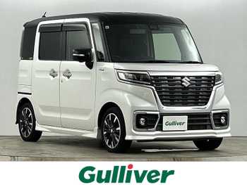 スズキ スペーシア カスタム HYBRID XS 禁煙車 純正7型ナビ 全方位カメラ 衝突軽減