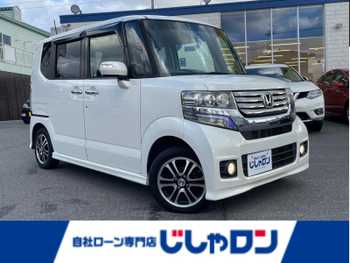 ホンダ Ｎ ＢＯＸ カスタム G SSパッケージ ナビ BT Bカメラ 両側パワスラSD  DVD