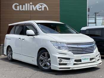 日産 エルグランド ライダー 黒本革 マニュアルシート 寒冷地/ケンスタイル/ナビ/後席M全方位/ETC