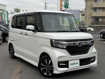 ホンダ Ｎ ＢＯＸ カスタム G L ホンダセンシング ワンオーナー 純正ナビ フルセグ 両側電動