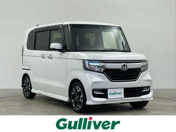 ホンダ Ｎ ＢＯＸ カスタム G L ターボ ホンダセンシング 禁煙 純正ナビTV 両側電動 バックカメラ