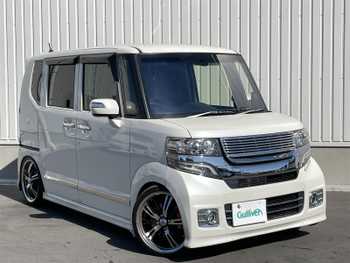 ホンダ Ｎ ＢＯＸ カスタム G ターボ Lパッケージ 純正メモリナビ Bカメラ CTBA 両側電動ドア