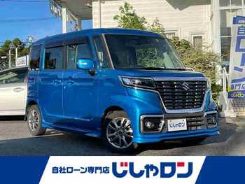 スズキ スペーシア カスタム HYBRID GS 社外ナビTV全周囲モニター