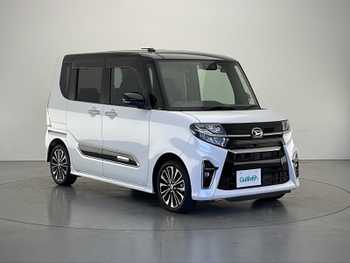 ダイハツ タント カスタム RS 純正ナビ/両側パワースライドドア