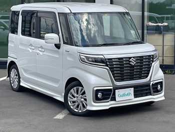 スズキ スペーシア カスタム HYBRID GS 社外ナビ フルセグ パワスラ フォグライト