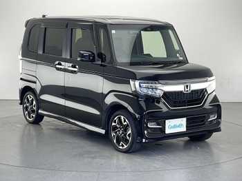 ホンダ Ｎ ＢＯＸ カスタム G L ターボ ホンダセンシング ホンダセンシング　禁煙車　社外SDナビ　